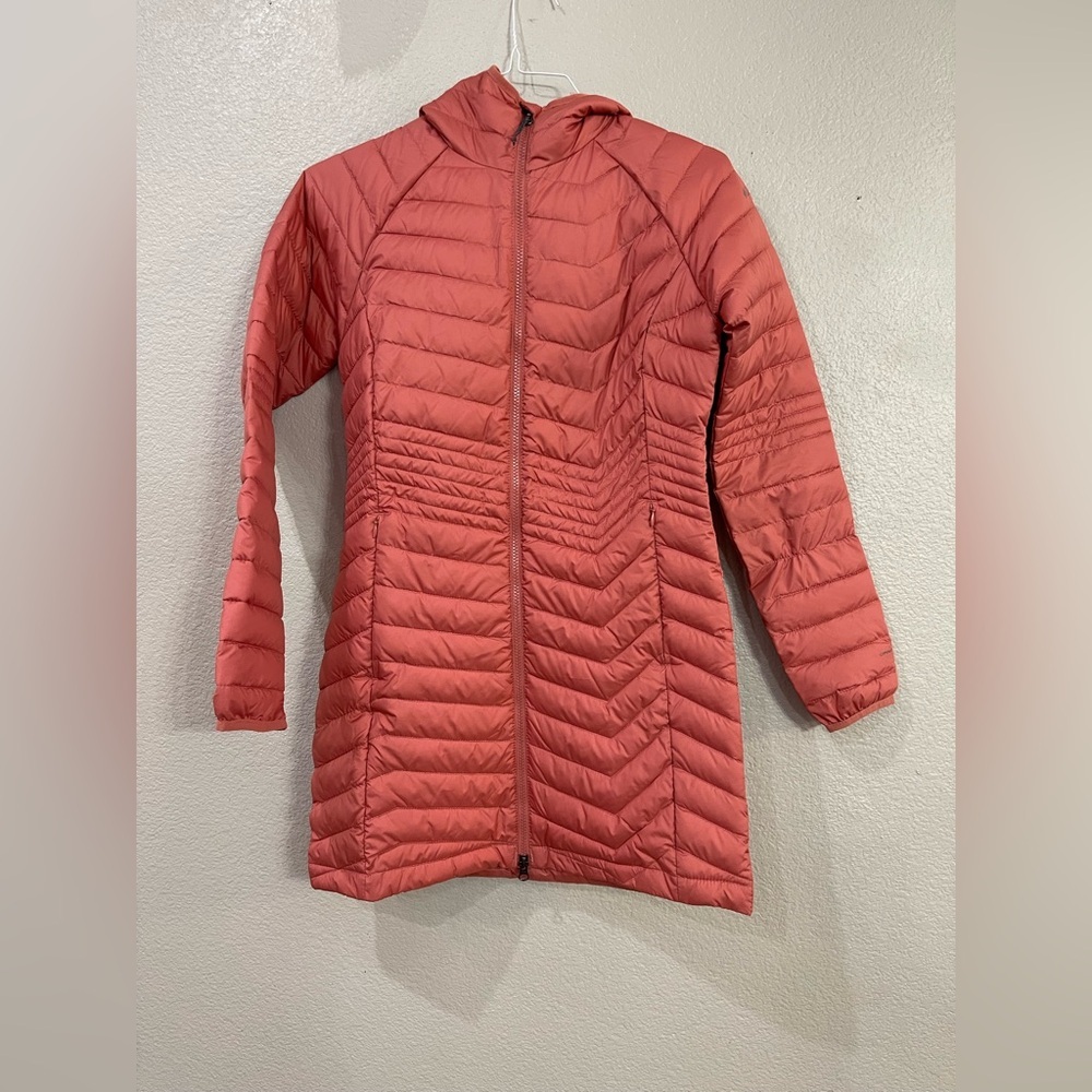 Columbia Omni Heat Long puffer jacket small